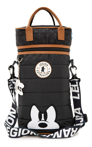 Imagen 3 de 10 de Matera Pampa Mickey Optic Negro