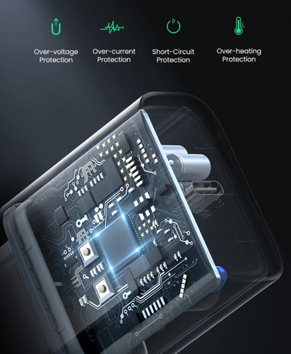 Imagem 5 de 6 de Carregador Usb-c 18w Turbo Rápido E Eficiente