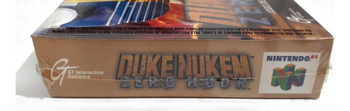 Jogo Duke Nukem Zero Hour Lacrado De Fábrica Nintendo 64.