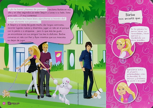 Aprendo Con Barbie, Colección Mi Primera Biblioteca