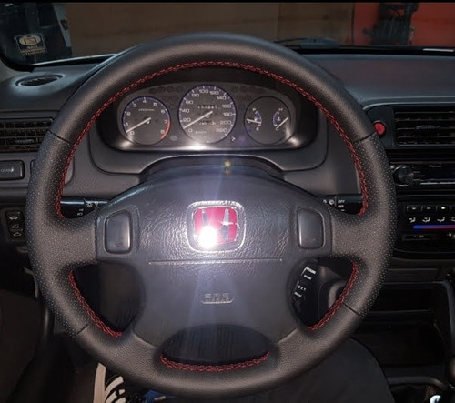 Tapizado Volante De Cuero Original Para Honda