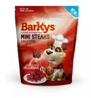 Premios Barkys Mini Steaks / Chuletitas Para Perro 567 Gr