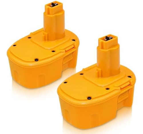 Paquete De 2 Baterías De Repuesto De 3.6ah Dc9091 Ni-mh Comp