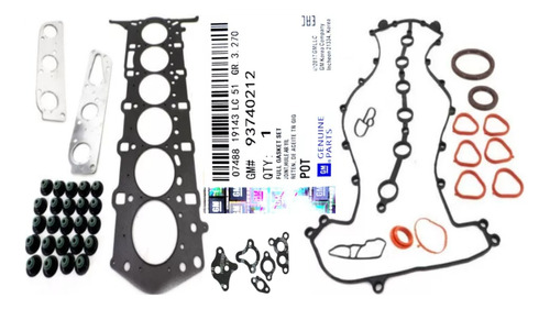 Kit Juego De Empacaduras Epica 2.5 24v 2008 2009 2010 2011