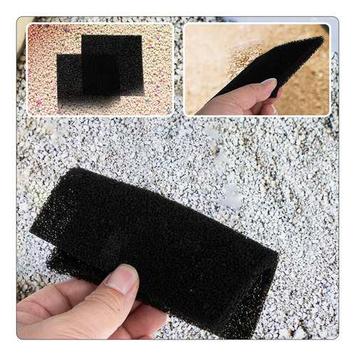 Arena Para Gatos Area Rugs, Filtro De Algodón, 6 Unidades