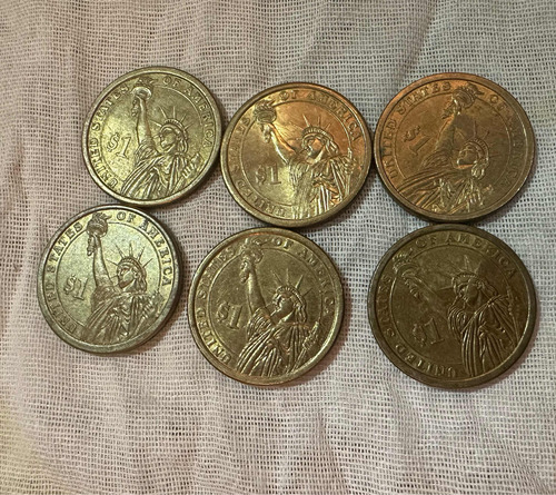 Monedas De 1 Dólar De Presidentes De Estados Unidos (Usado)