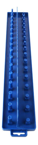 Enchufe Porta Racks Pp Polipropileno Métrica Azul L.
