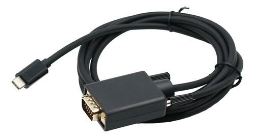 Cable Usb C A Vga, Cable Adaptador, Monitores 1080p,