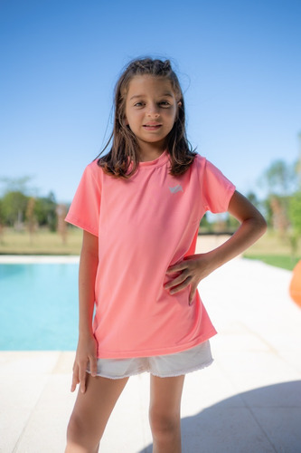 Remera Deportiva Estampada Niña