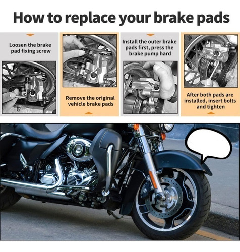 Pastillas De Freno Traseras Para Ducati Scrambler Gt 1000
