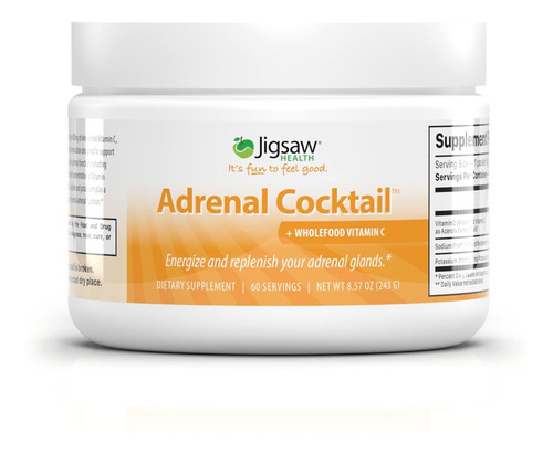 Jigsaw Health Cctel Suprarrenal Con Vitamina C De Alimentos