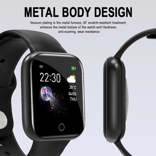 Reloj Inteligente I5 For Hombres Y Mujeres, Pulsera Imperme