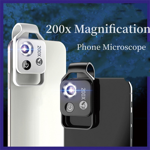 Lente De Celular Com Zoom De 200x Transforma Qualquer