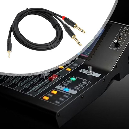 3.5 Mm Hasta El Doble Adaptador Estéreo De Cable 200 Cm