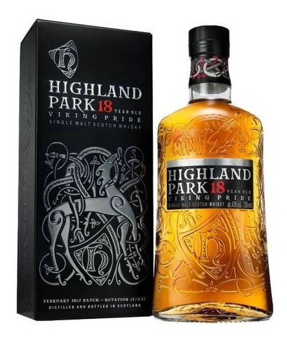 Highland Park Single Malt Whisky Highland Park 18 Anos Escocia 700 mL