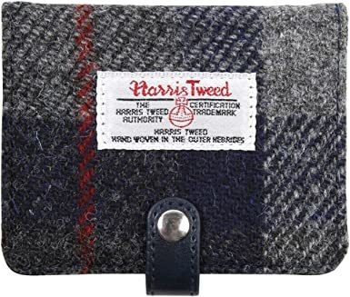 Harris Tweed Tartan - Cartera Para Tarjetas