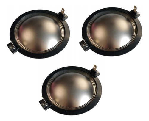 3 Diafragma De Driver Para Rcf Nd850 Cd850 Embobinado Plano