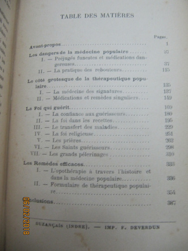 Remedes D'antrefois- Remedes De Bonne Femme Cabanes 1910 (Usado)