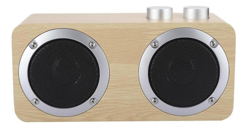 Mini Altavoz, Altavoz Bluetooth De Material De Madera, Portá