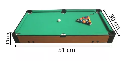 Brinquedo Mini Jogo De Bilhar Sinuca Snooker Frete Gratis