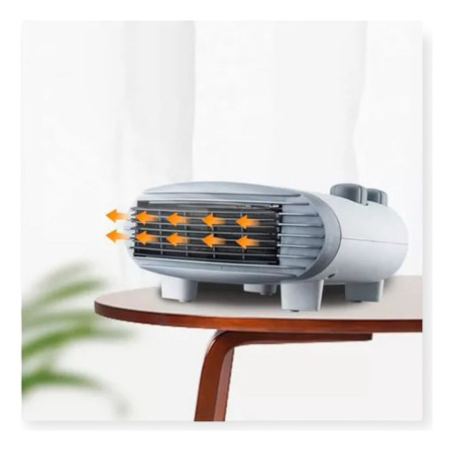 Termo Ventilador Calefactor 2000w Calentador Horizontal