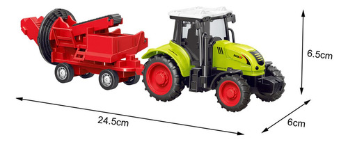 Nuevo Camión Tractor Agrícola Con Motor De Fricción Aplastar
