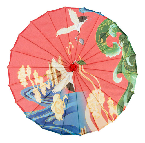 F De Baile Clásico Chino Japonés De Seda De Bambú Estilo E