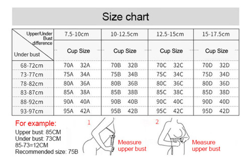 Sujetador De Encaje Ajustable Comfort Bra De Algodón Fino Pa