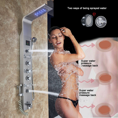 Conjunto De Sistema Combinado De Ducha Mezcladora Con Siste