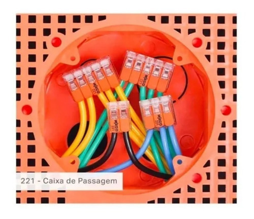 Conector Automatico 5p 4 Peças -fio/chuveiro/sindal- Pç Já !
