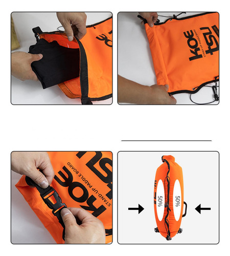 Boya De Natación Inflable, Boya De Natación Y Bolsa Seca,