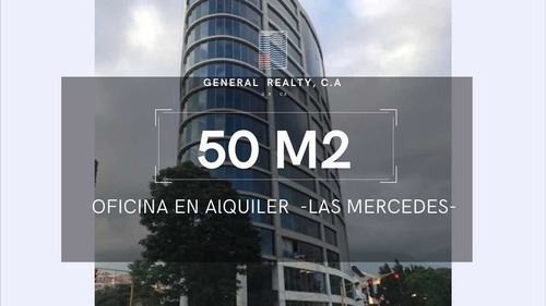 Oficina En Alquiler  50 M2 Las Mercedes