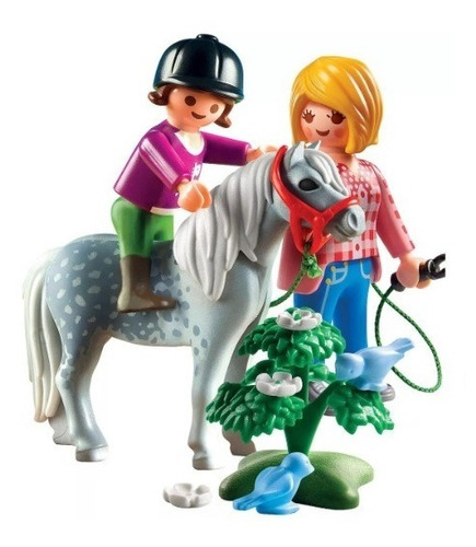 Todobloques Playmobil 5688 Country Paseo En Pony !