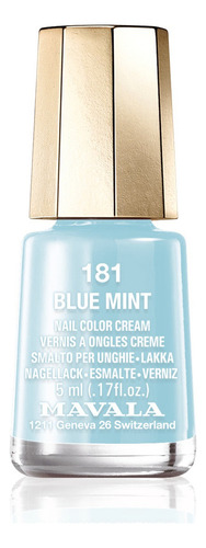 Mavala Mini Esmalte Colors Blue Mint 181 5ml Azul Claro