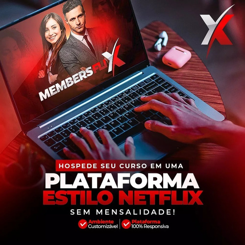 Site Estilo Netflix Cursos Online Responsivo Em Worpress