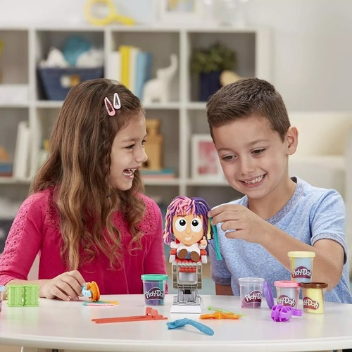 Juguete Para Masa Y Plastilina Hasbro F1260 De Peluquería Color Multicolor