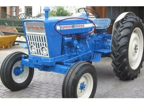 Gráfica Sticker Tractor Ford 4000, 5000, 6000