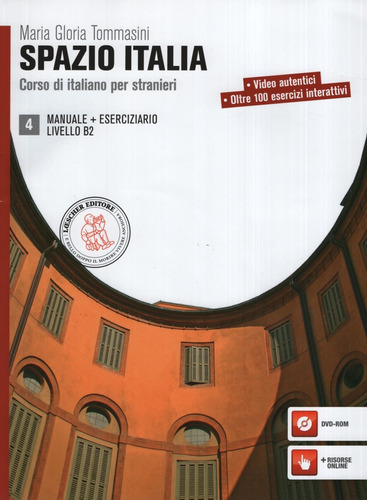 Spazio Italia 4 - Studente + Esercizi + Dvd-rom (b2), De Tommasini, M.g.. Editorial Loescher, Tapa Blanda En Italiano