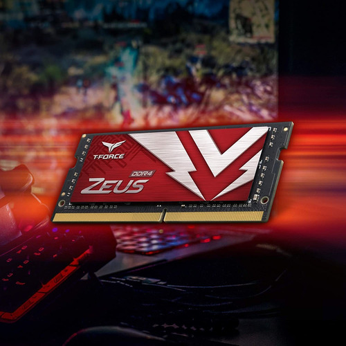 Ram Teamgroup T-force Zeus, Ddr4 3200mhz, Sodimm, 2 X 16gb