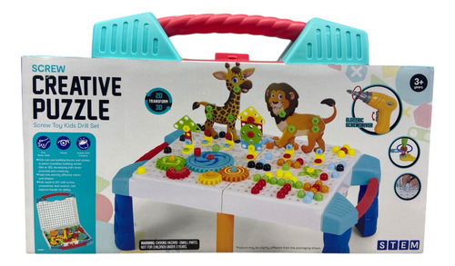Juguete Construcción Herramienta Armable Maletín Juego Niños
