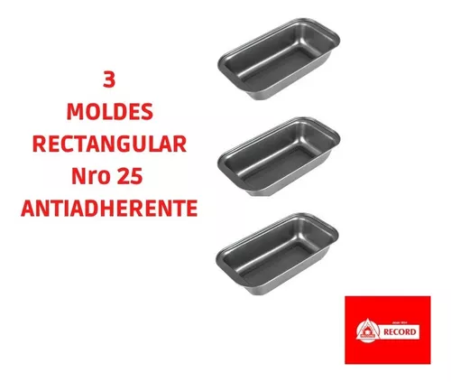 Molde Rectangular N°25 Antiadherente - RECORD®️ Perú