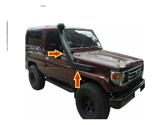 Imagen 3 de 5 de Toyota 4.5 Anfibio Snorkel Land Cruiser Oreja De Perro 4x4