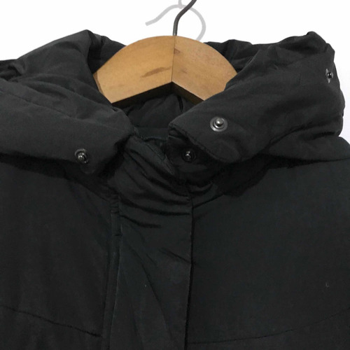 Plastic Island- Campera Relleno Pluma Con Capucha Importada (Usado)