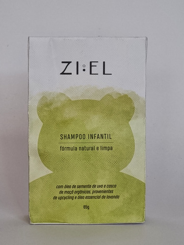 Shampoo Em Barra Infantil Orgânico Ziel