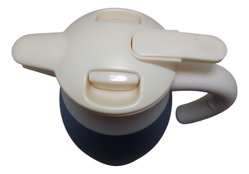 Cafetera Termica De Acero Inoxidable De 2.0 Litros Chefio Azul/beige
