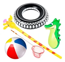 Comprar Set Inflables Juegos Accesorios X5 P\u002F Piscina Playa - El Rey