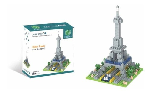 Minibloques Para Armar Torre Eiffel