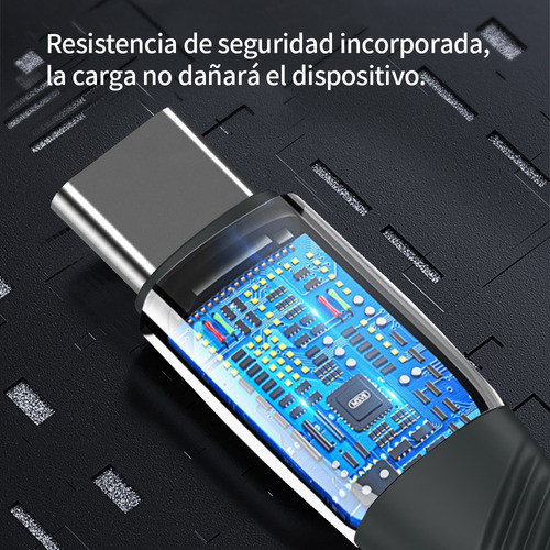Kumi B1 Cable De Datos Usb C/tipo C Carga Rapida 100w 1.2m