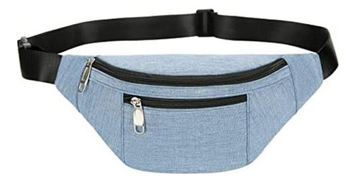 Riñonera Ppxgogo Unisex Deportivo Ajustable - Azul Denim Ii