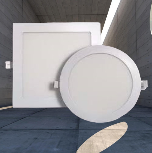 Lampara Panel Led Gypsum Empotrable 3w 6w 12w 18w 24 36w 48w